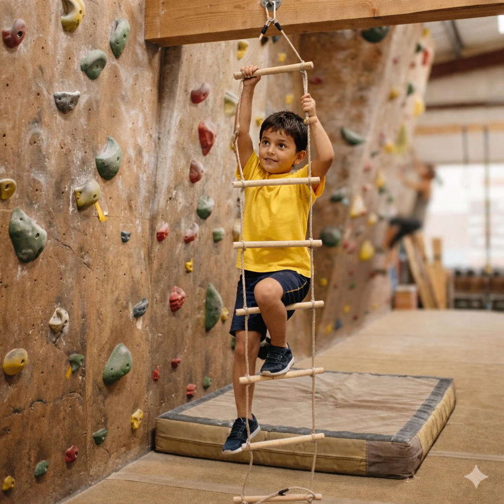 wooden Rope Ladder Economy (7 steps)